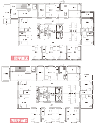 施設間取図